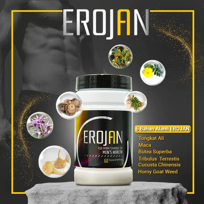 Erojan — Suplemen Stamina & Vitalitas Pria - foto 3