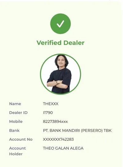 Verified Dealer i1790
